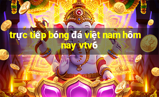 trực tiếp bóng đá việt nam hôm nay vtv6