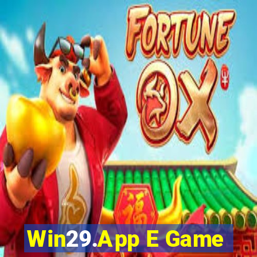 Win29.App E Game