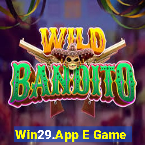 Win29.App E Game