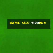 Game Slot 1123win