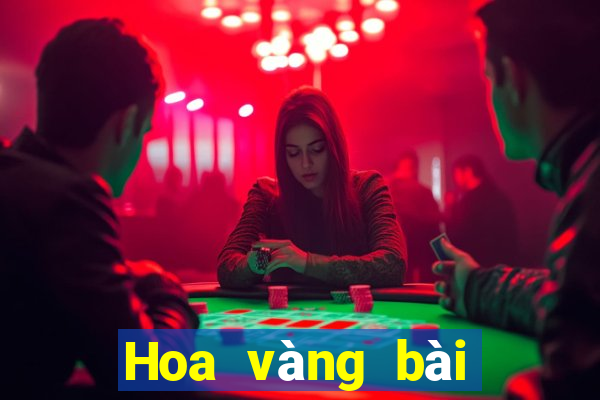 Hoa vàng bài poker Za Chiên