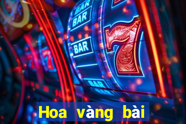 Hoa vàng bài poker Za Chiên