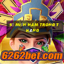 số miền nam trong tháng