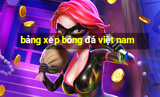 bảng xếp bóng đá việt nam