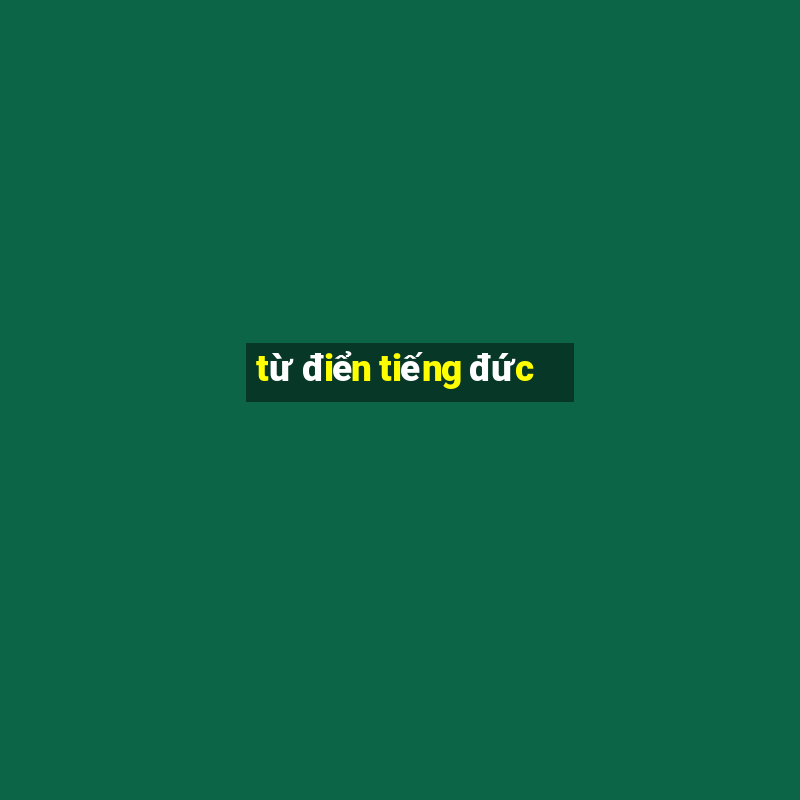 từ điển tiếng đức