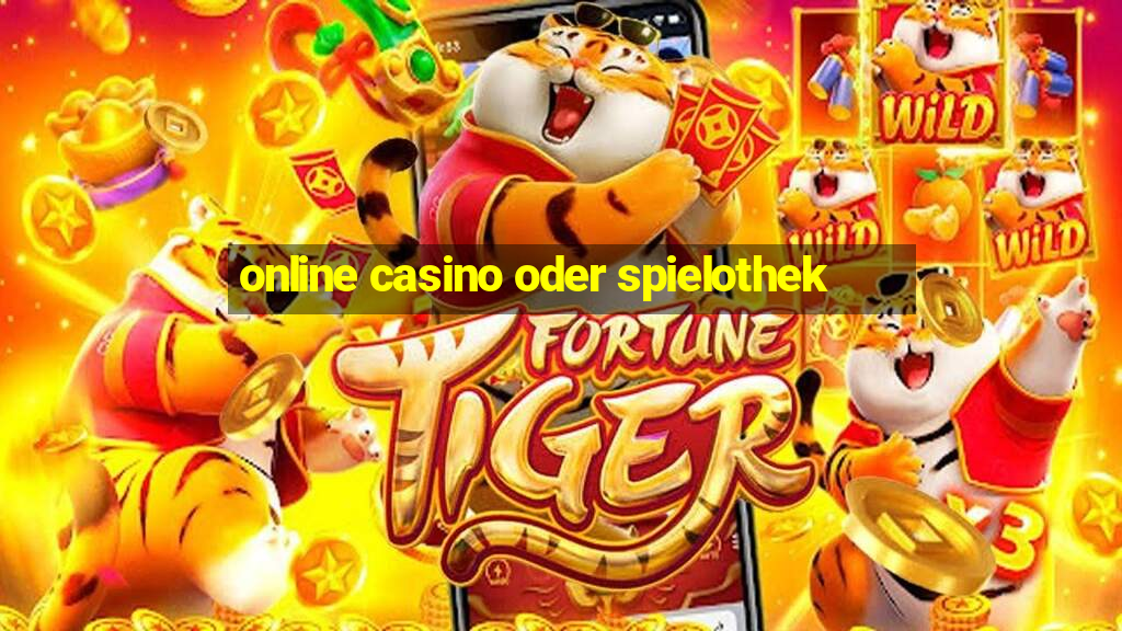 online casino oder spielothek