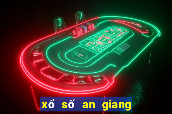 xổ số an giang số nào lâu về nhất