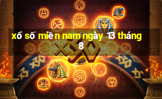 xổ số miền nam ngày 13 tháng 8