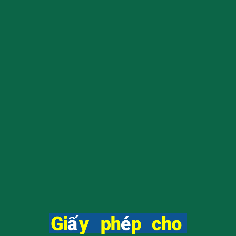 Giấy phép cho ag Subgiải trí