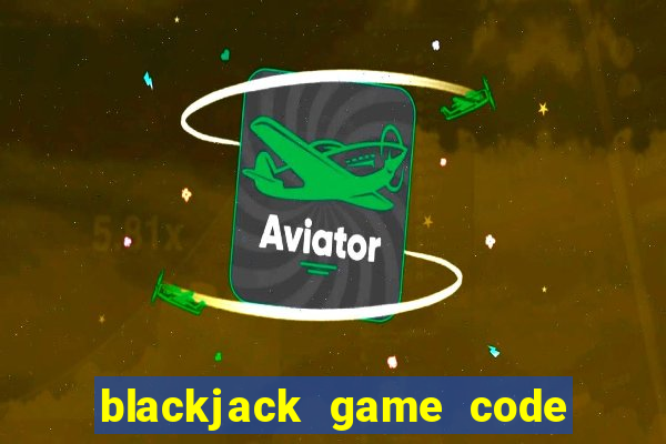 blackjack game code in java