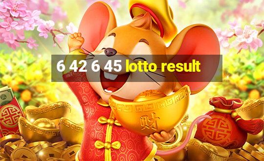 6 42 6 45 lotto result