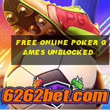 free online poker games unblocked