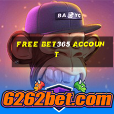 free bet365 account