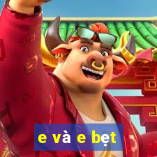 e và e bẹt