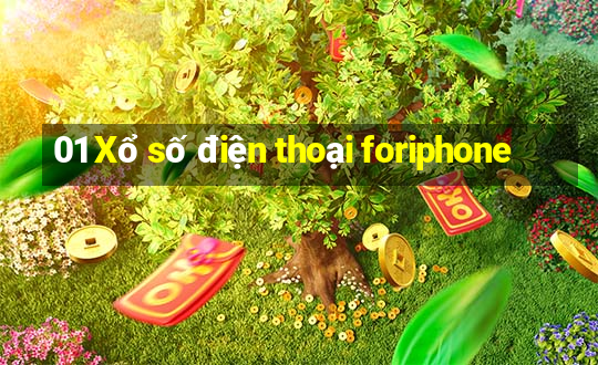 01 Xổ số điện thoại foriphone