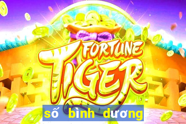 số bình dương xổ số bình dương