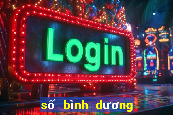 số bình dương xổ số bình dương