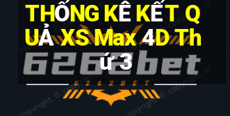 THỐNG KÊ KẾT QUẢ XS Max 4D Thứ 3