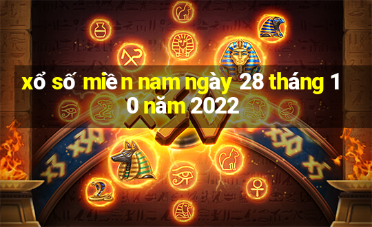 xổ số miền nam ngày 28 tháng 10 năm 2022