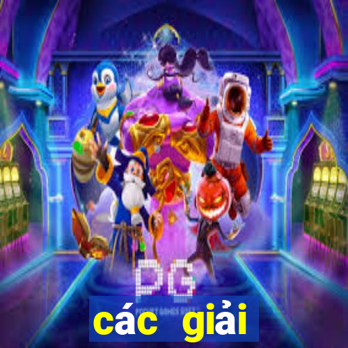 các giải thưởng của vé số