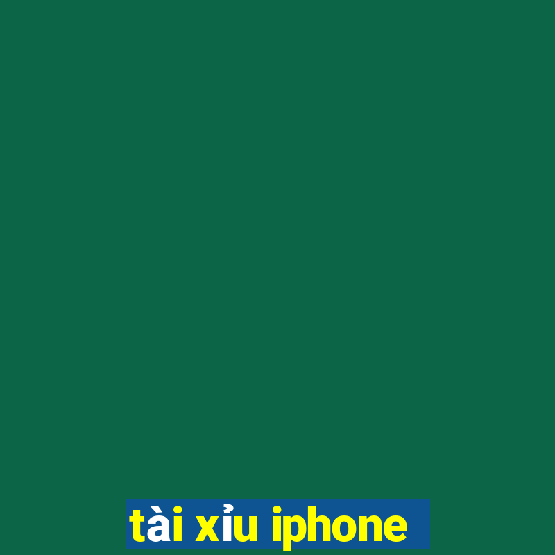 tài xỉu iphone