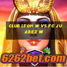 club leon w vs fc juarez w