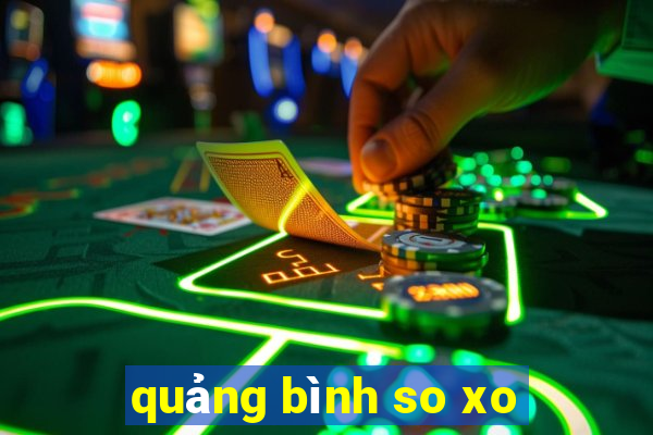 quảng bình so xo