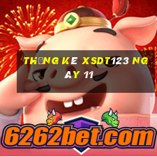 Thống kê XSDT123 ngày 11