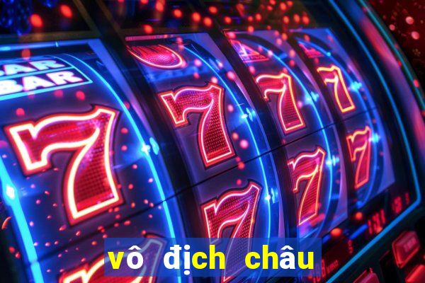 vô địch châu âu clb