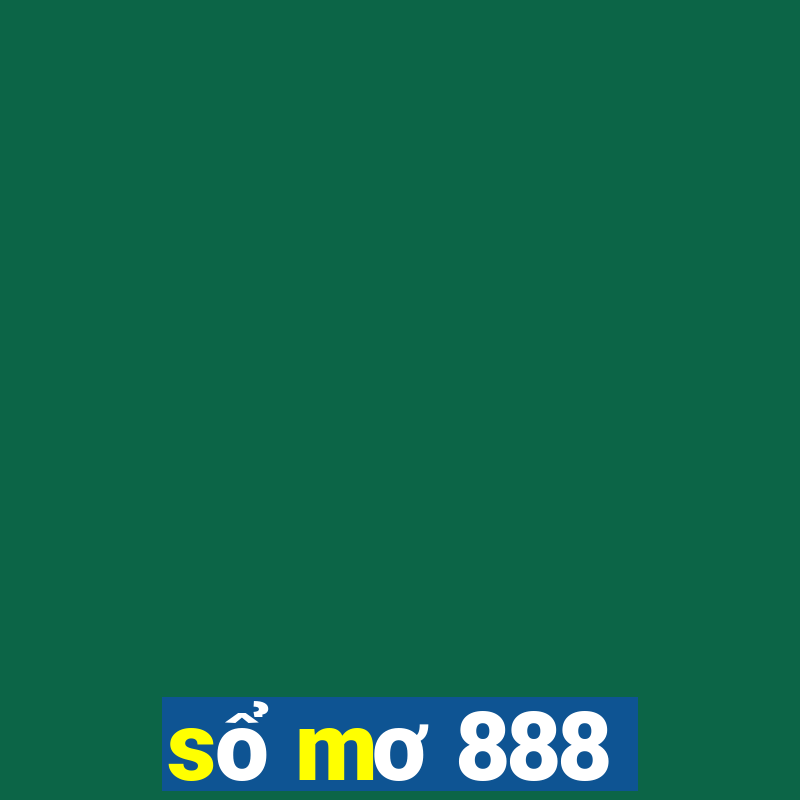 sổ mơ 888