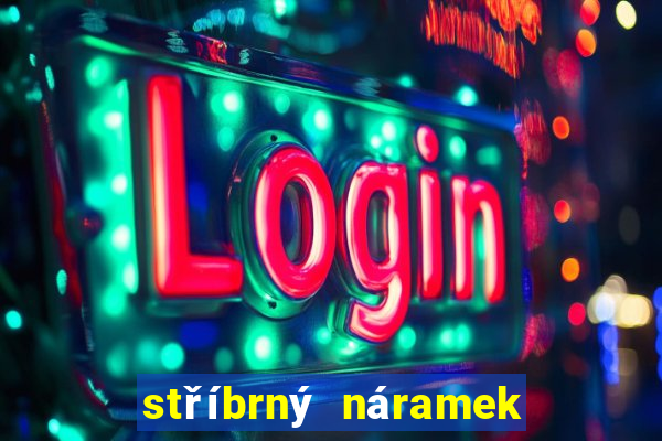 stříbrný náramek na nohu