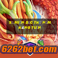 số miền bắc thứ năm hàng tuần