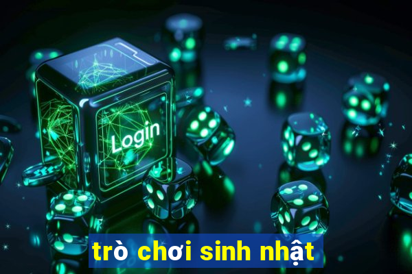 trò chơi sinh nhật