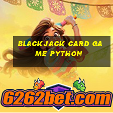 blackjack card game python