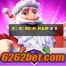 xổ số miền nam 4 5