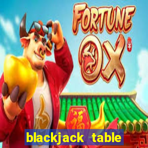 blackjack table board game