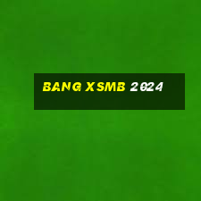 bang xsmb 2024