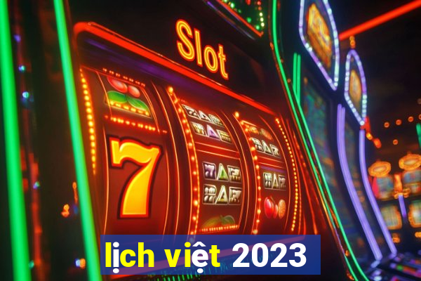 lịch việt 2023