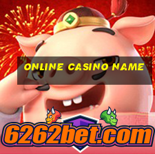 online casino name