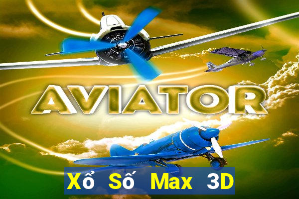 Xổ Số Max 3D Trực tiếp Xổ Số Chủ Nhật