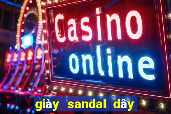 giày sandal dây nữ đế bệt