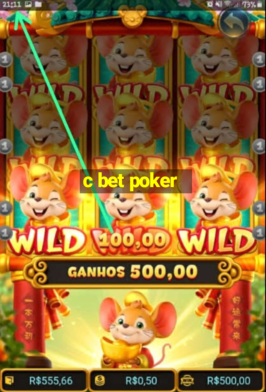 c bet poker