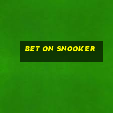 bet on snooker