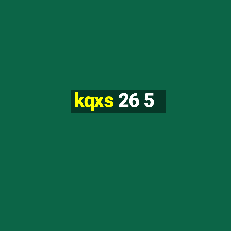 kqxs 26 5