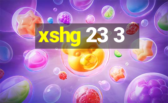 xshg 23 3