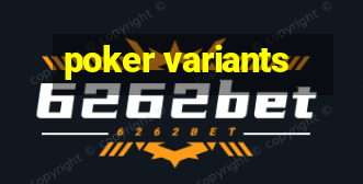 poker variants