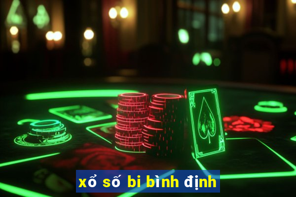 xổ số bi bình định