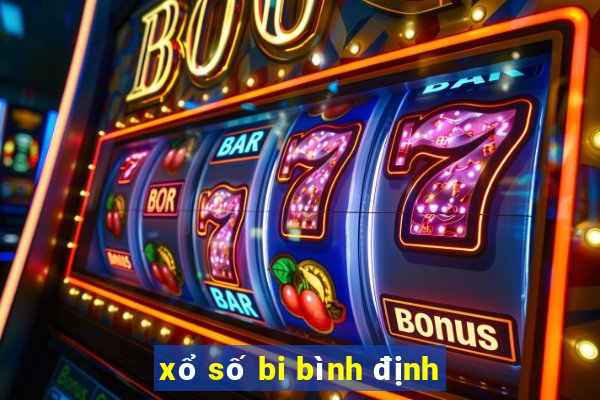 xổ số bi bình định