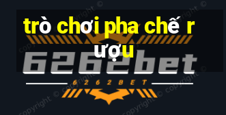 trò chơi pha chế rượu