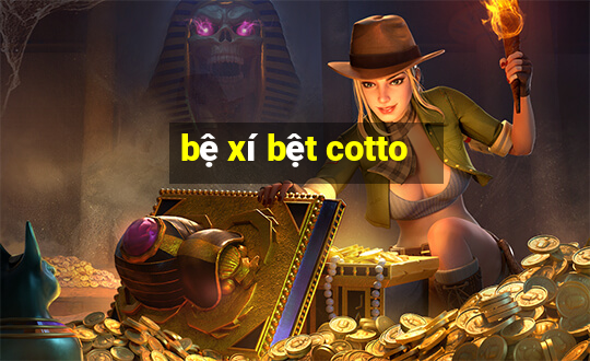 bệ xí bệt cotto